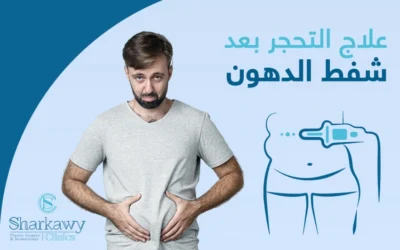 علاج التحجر بعد شفط الدهون