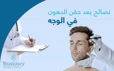 أهم نصائح بعد حقن الدهون في الوجه